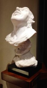 Marble bust of Icarus (Icaro)