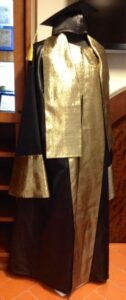 Ceremonial cap and gown