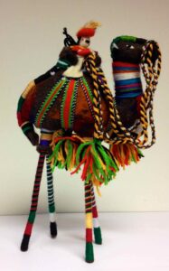 Camel with rider from Kyrgystan