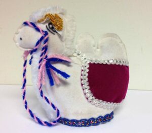 Fabric camel from Kyrgyzstan