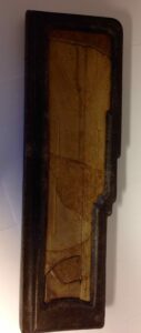 Leather bound artistic book