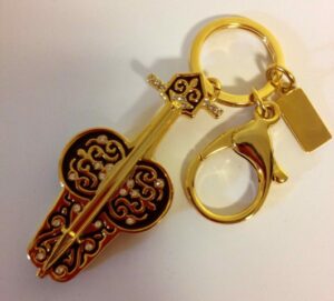 Souvenir keychain from Kazakhstan