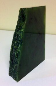 Green jade stone