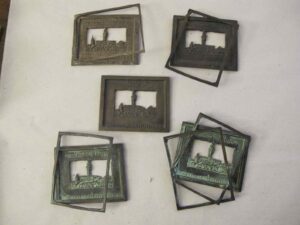 Five commemorative plaques (Fondazione RDB)