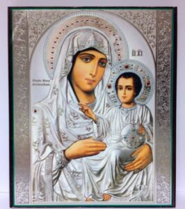 A reproduction of Holy Virgin Mary of Jerusalem