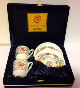 Turksoy 2 gural porcelain turkish coffee cups