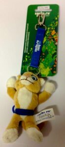 Sochi 2014 Olympics Leopard Keychain