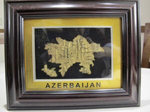 Framed souvenir of Azerbaijan