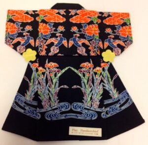 Souvenir Kimono handkerchief (Japan)