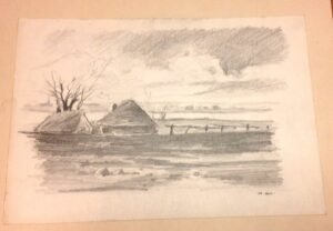 Landscape drawing