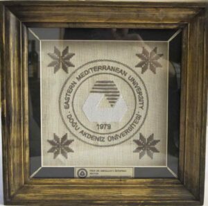 Framed embroidery (Eastern Mediterranean University)