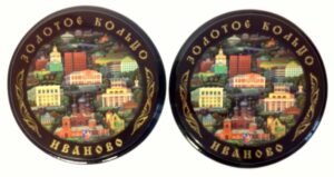 2 Lacquered plates