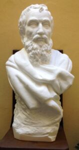 Sculpture Bust of Michelangelo