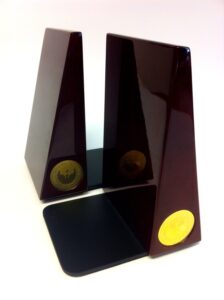 Dymondwood Bookends