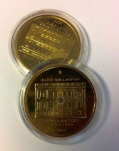 Two Greece medal coins