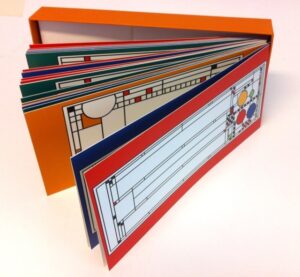 Notecard set Frank Lloyed Wright Coonley Playhouse Windows