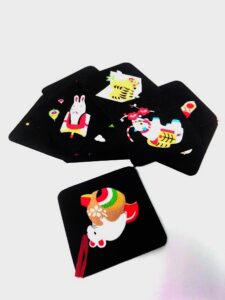 Chinese Zodiac textile hanging decoration