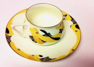 Imperial Porcelain Coffee Cup with Saucer