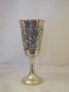 Silver goblet