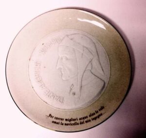 Plate “Dante Alighieri – Rosario”