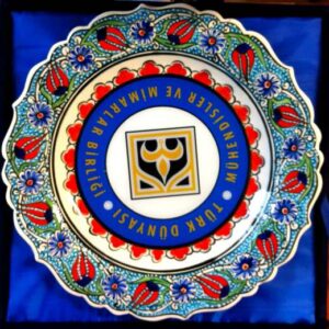 Handmade ceramic plate