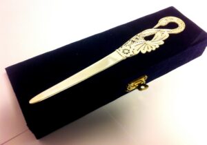Silver Letter Opener Knife