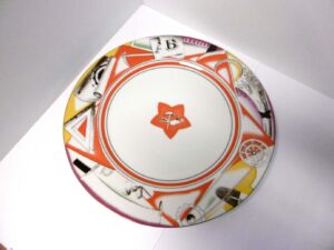 Porcelain Propaganda Plate