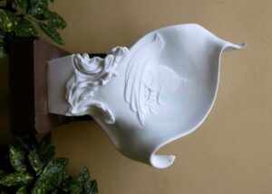 Marble logo of the Foundation Romualdo Del Bianco