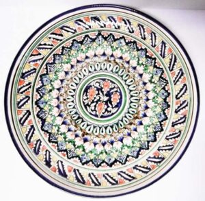Ceramic plate