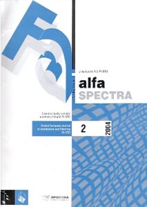 Alfa Spectra.Central European Journal of Architecture and Planning