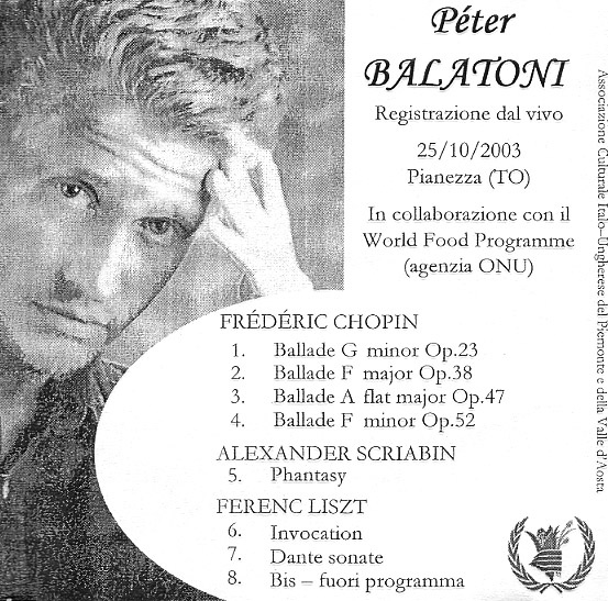 PETER BALATONI
