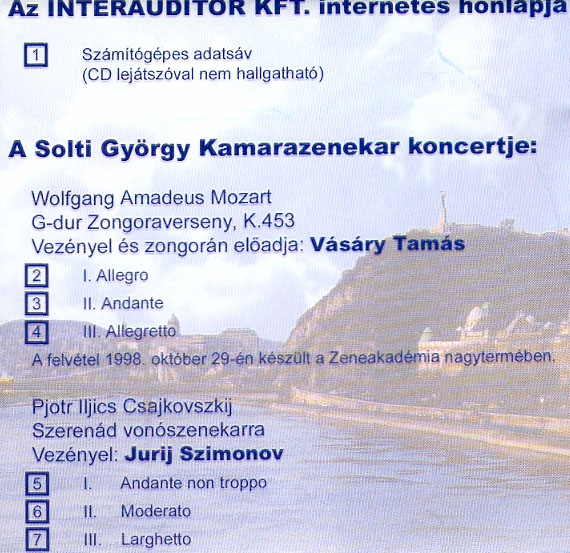 SOLTI GYORGY KAMARAZENEKAR
