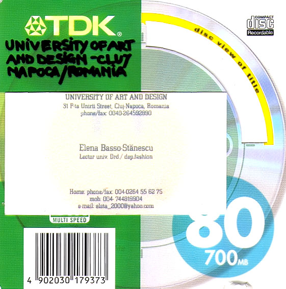 EXPERIENCE 2002 FLORENCE. University of Art and Design – Cluy-Napoca/Romania