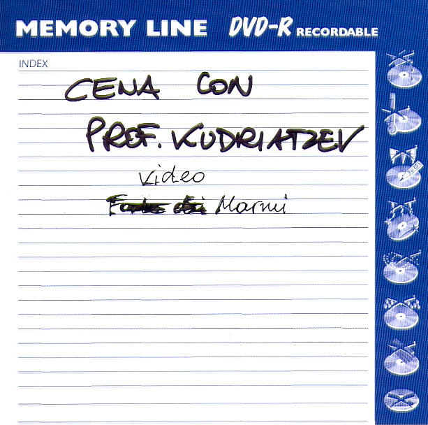 CENA CON PROF. KUDRYAVTSEV