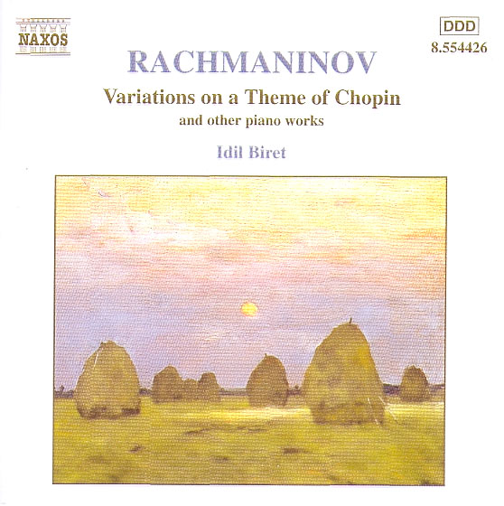 RACHMANINOV – VARIATIONS ON A THEME OF CHOPIN