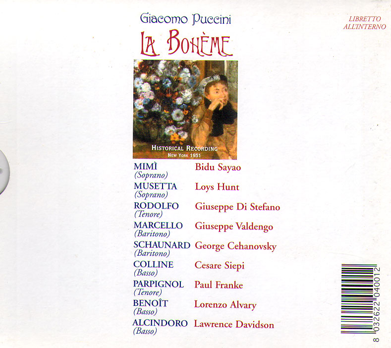 Giacomo Puccini. La Boheme