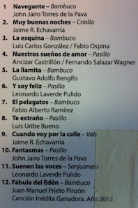 Convivencia: Jardines musicales que cantan a las aves: Acople Duo. Dueto Ganador 2012