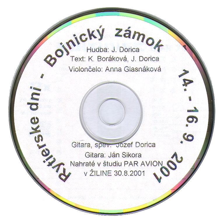 RYTIERSKE DNI – BOJNICKY ZAMOK – 14.-16.9. 2001