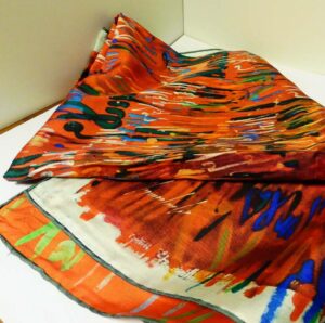 Silk scarf