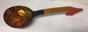 Russian Wooden Soup Ladle
